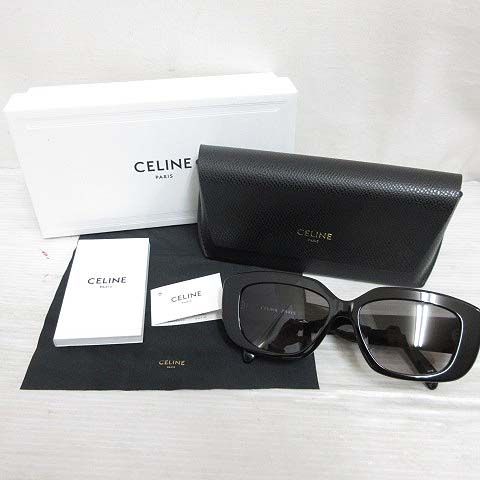 CELINE サングラス CL40216U 01F トリオンフ 度なし ブラック Celine
