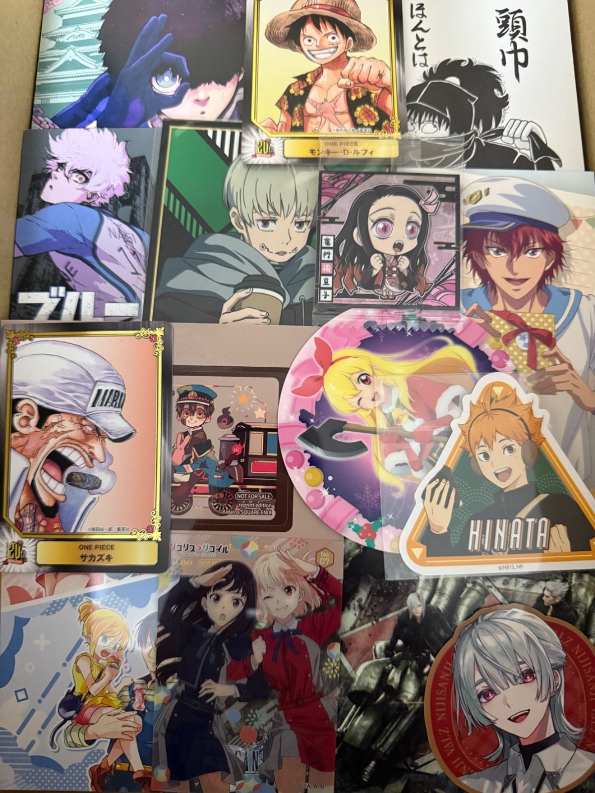紙類 アニメ ゲーム まとめ売り 大量 コースター ポストカード カード