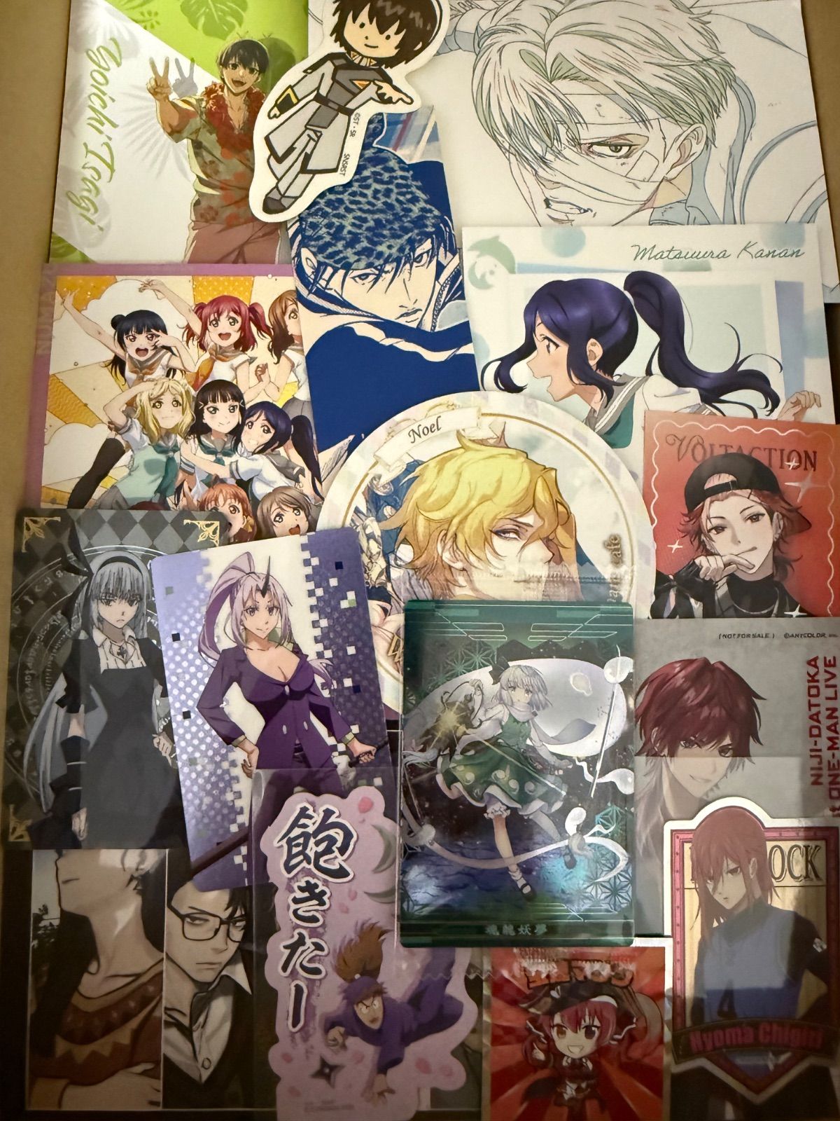 紙類 アニメ ゲーム まとめ売り 大量 コースター ポストカード カード