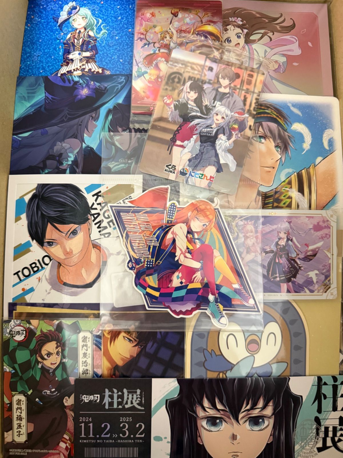 紙類 アニメ ゲーム まとめ売り 大量 コースター ポストカード カード