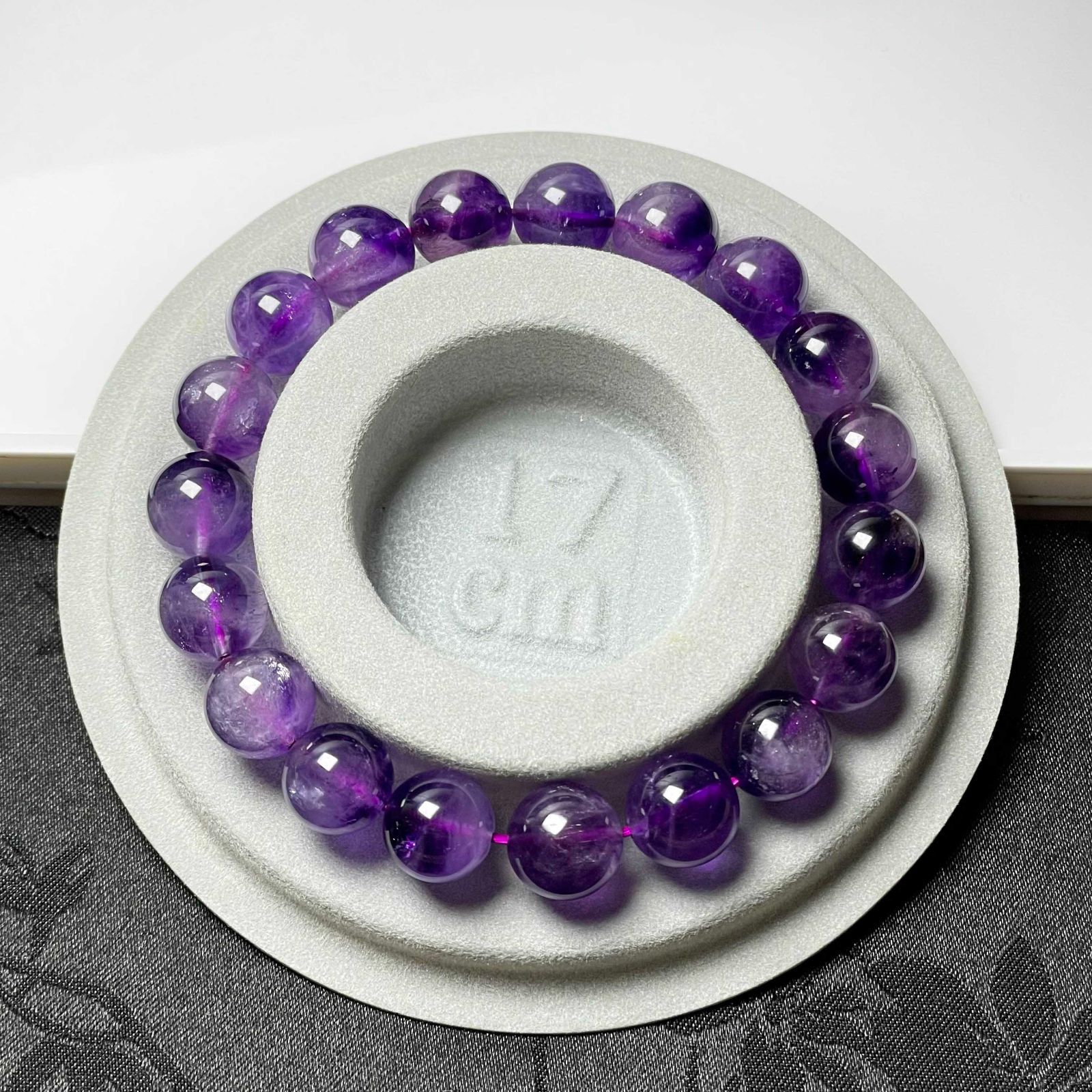 上級 EU製 パープルスーパーセブン パワーストーン ブレスレット 天然石 お守り ギフト プレゼント 10.2-10.7mm ZB9612 WWW_SHINETEETH_COM