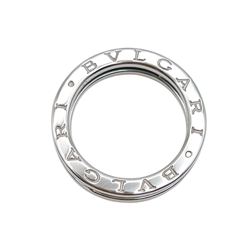 ブルガリ BVLGARI ビーゼロワンリング1バンド XS フルダイヤ ホワイトゴールド 750WG ダイヤモンド ジュエリー