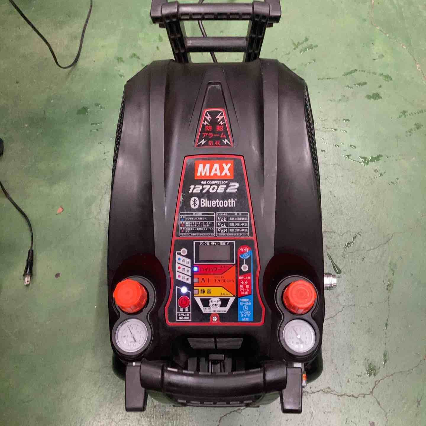 マックス MAX エアコンプレッサー AK-HH1270E2_レッド 桶川店