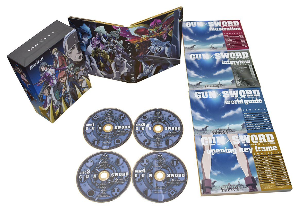 TVアニメ ガン×ソード Blu-ray BOX 完全 盤