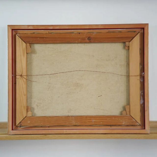 4967）馬堀喜孝　油絵F8号　ダルマ 4967）馬堀喜孝 油絵F8号 ダルマ