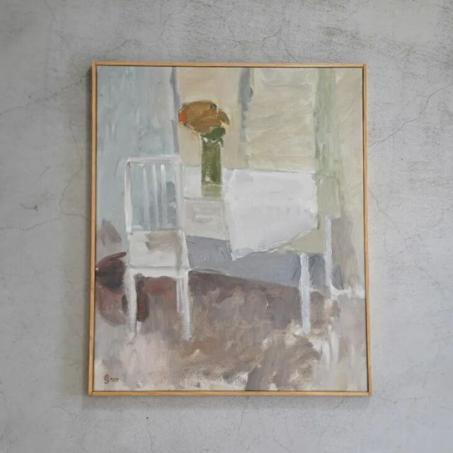 BJORN GYLLENHAMMAR ビョルン ジレンハマー Still Life Oil painting 油絵 北欧 スウェーデン ミッドセンチュリー MDC