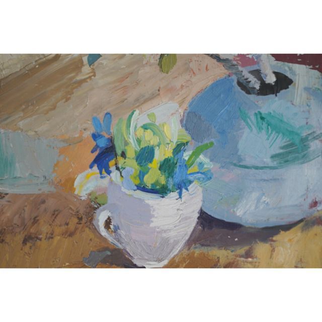 Montanari Papagallo 油彩画 50x70 cm 油彩画 | LEOPARD | Taro Otani