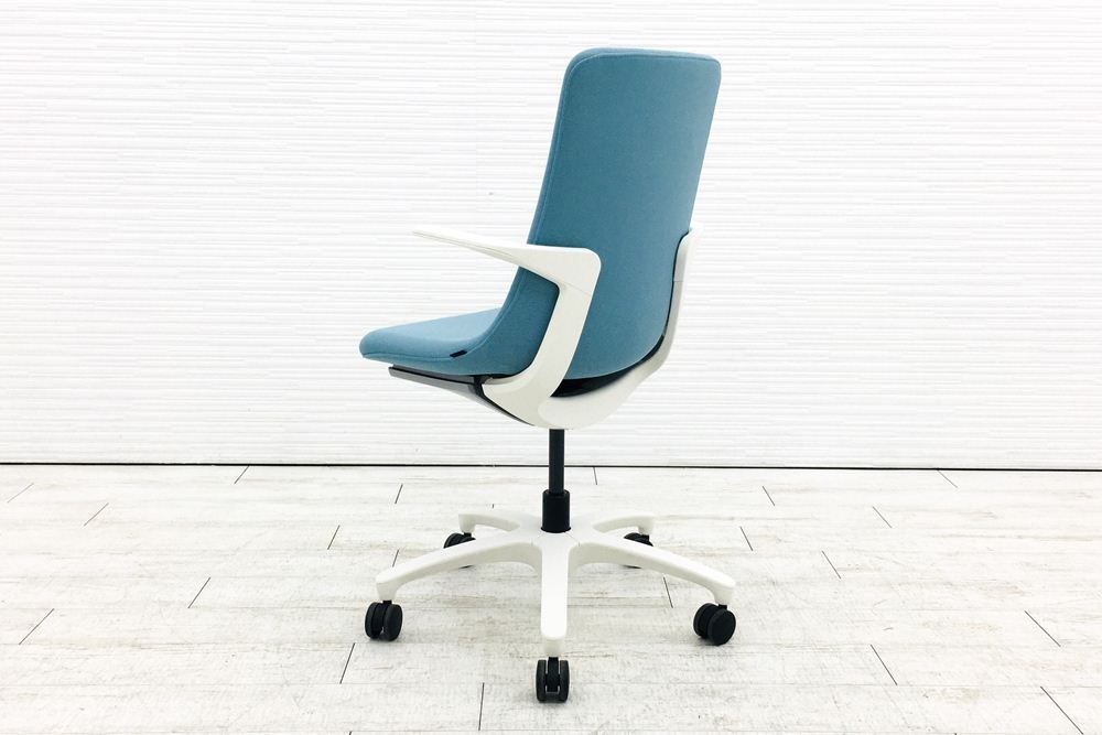 MOVU モーブ シリーズ モーブチェア イトーキ 事務椅子 ITOKI オフィス家具 ターコイズブルー KF-615GB-W9W9S4 A000003132