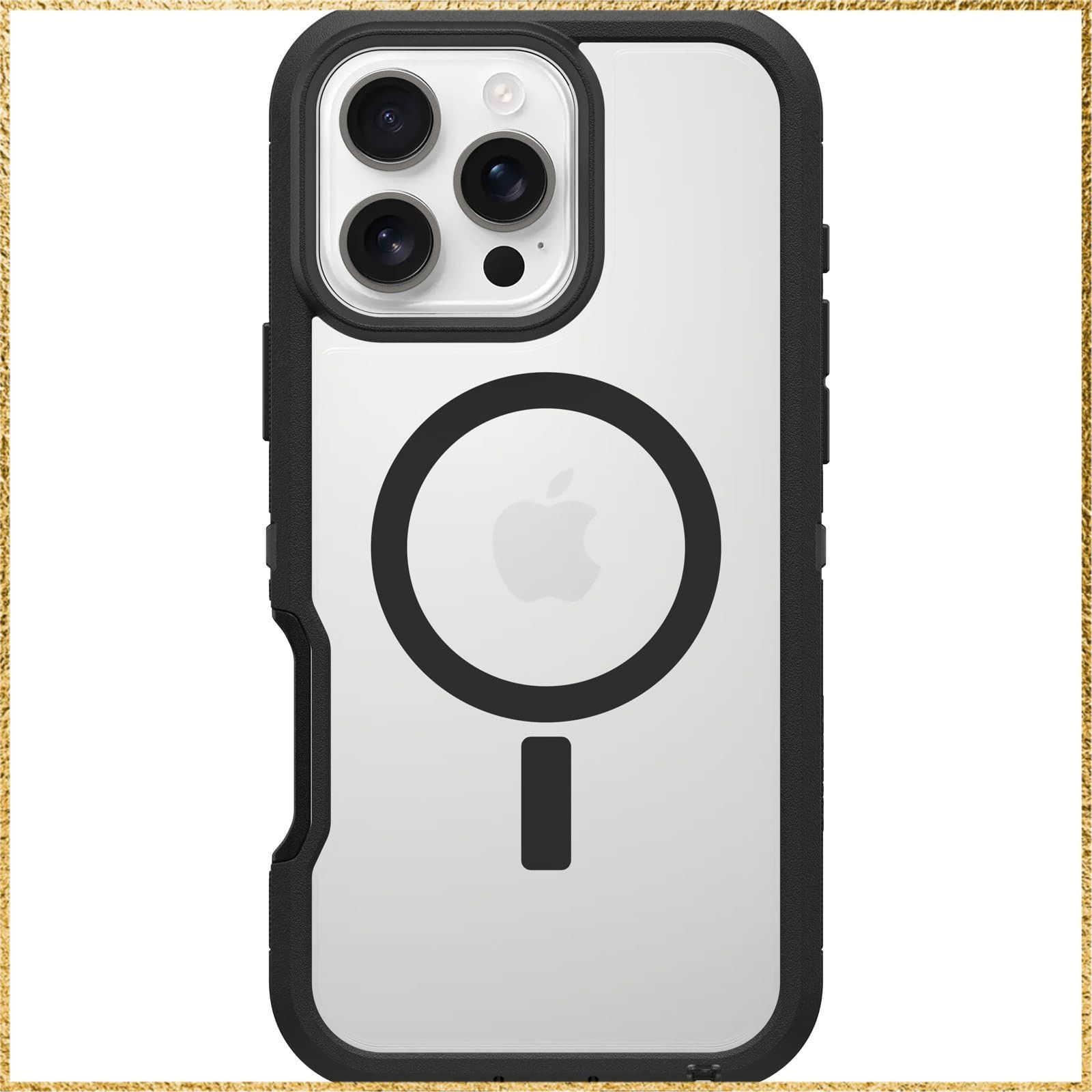 彡 でお届け 彡Color ダークサイド_Style iPhone 16 Pro Max OtterBox 全米No1ブランド 軍事規格の7倍の強度 iPhone 16 Pro Max用 耐衝撃 衝撃吸収 米軍MIL規格 Magsafe対応ケース D