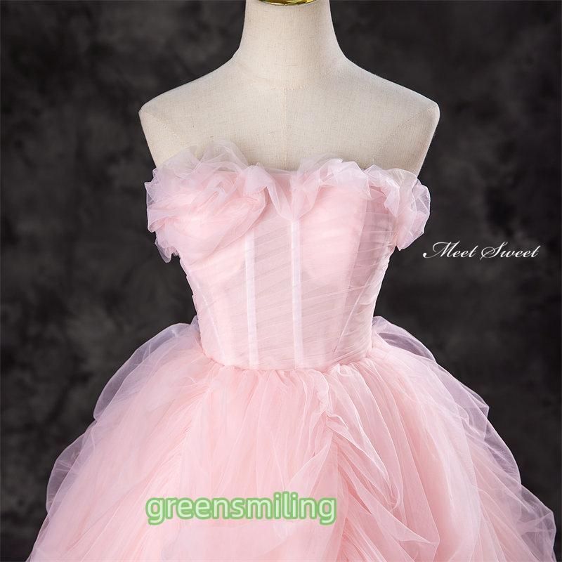 ピンク ベアトップ