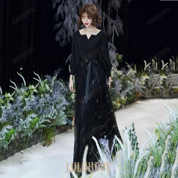 ドレス 大人 ピアノ 発表会 パーティードレス ロングドレス 演奏会 結婚式 ワンピース 成人式 同窓会 ドレス 母親