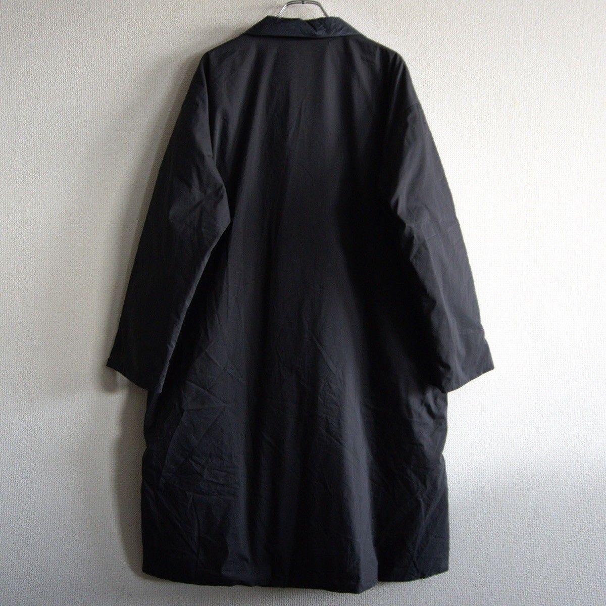 Plantation ライトリバーシブル　ダウンコート　ブラック Plantation（プランテーション） ダウンコート ダウンジャケット