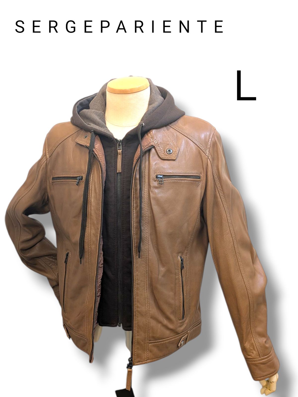 SERGE PARIENTE レザージャケット イタリア製 現品限り