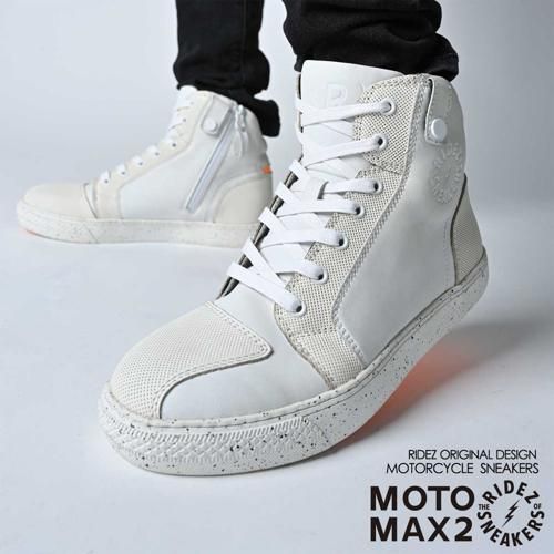 バイク スニーカー MOTO-MAX 2 WHITE