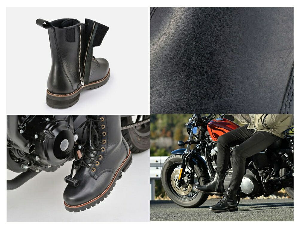 WOMAN S HBS-007 ミドルブーツ ブラック