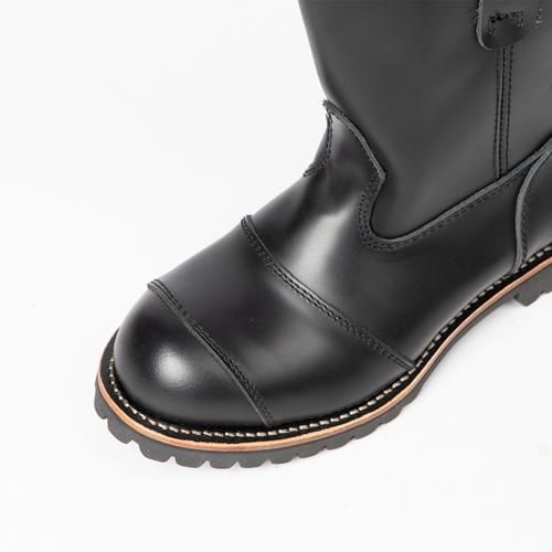 シフトガード付レザープルオンブーツ