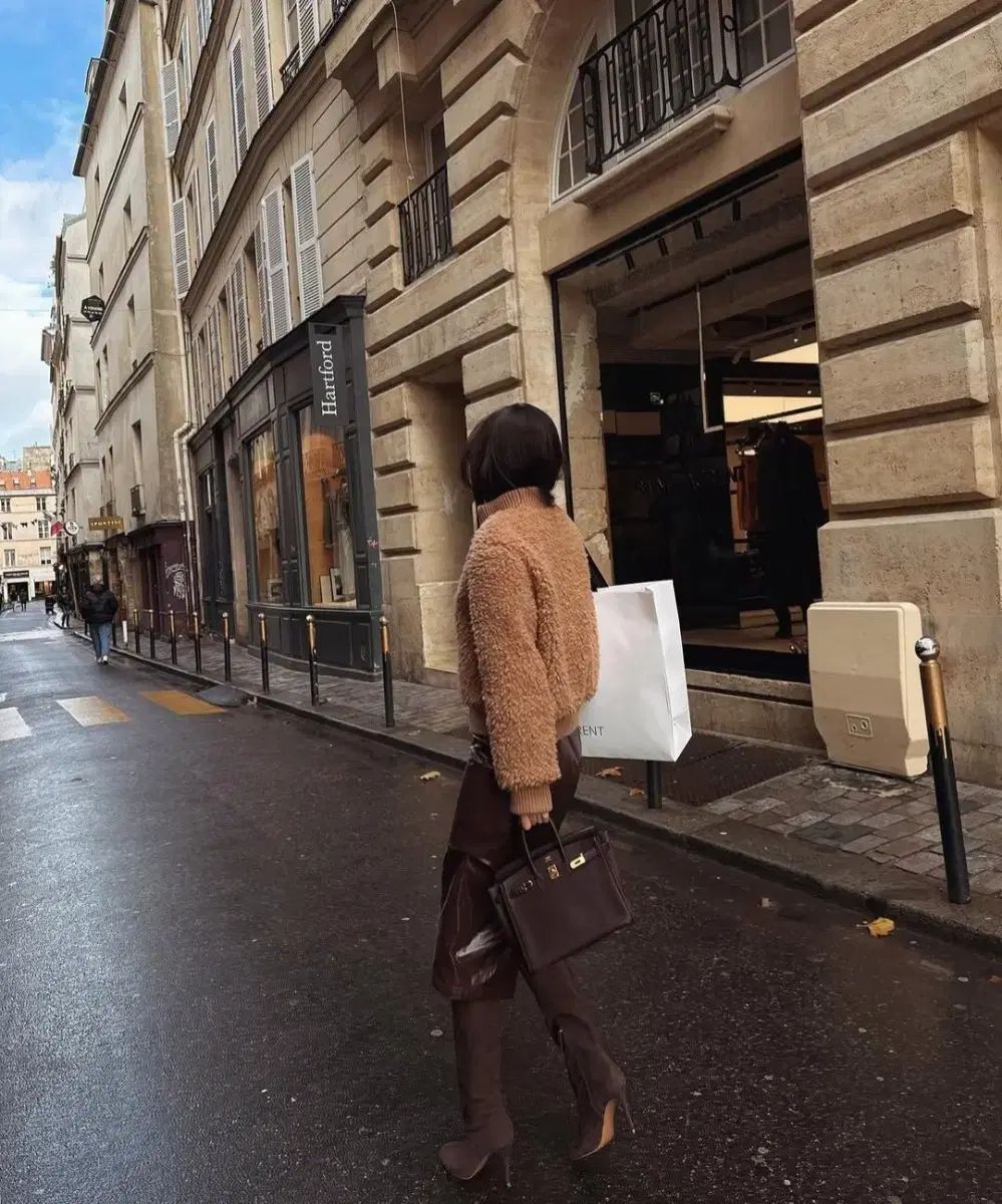 THE LAURENT エクスクルーシブ テディ ブルゾン ジャケット s キャメル GULLKHAN_COM