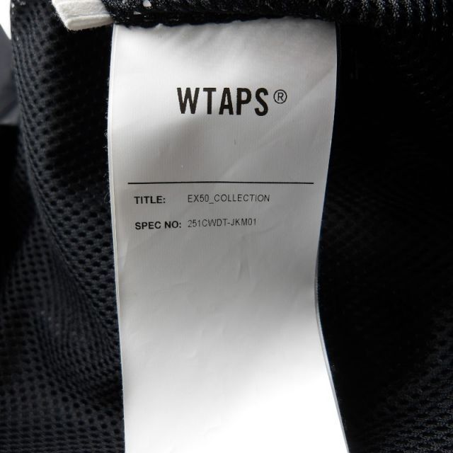 WTAPS 25ss TRACK JACKET NYLON TUSSAH PERTEX BLACK サイズ1 251CWDT-JKM01 ダブルタップス トラックジャケット ナイロンタッサー パーテックス 大名店 KANDAIZUMI_COM