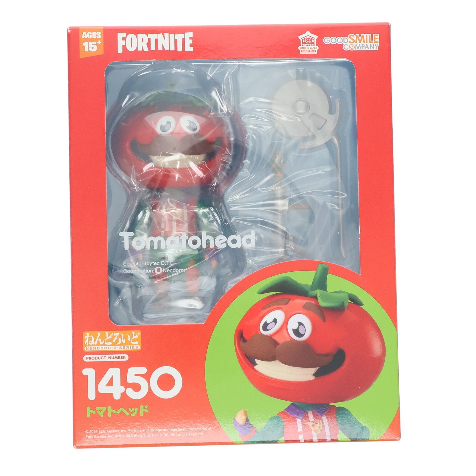 GOODSMILE ONLINE SHOP限定 ねんどろいど 1450 トマトヘッド フォート