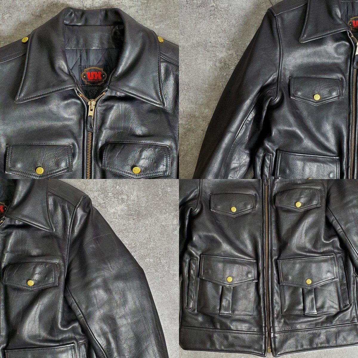 BRANDED GARMENTS URBAN HIDE レザージャケット ブランデッドガーメンツ 020YU