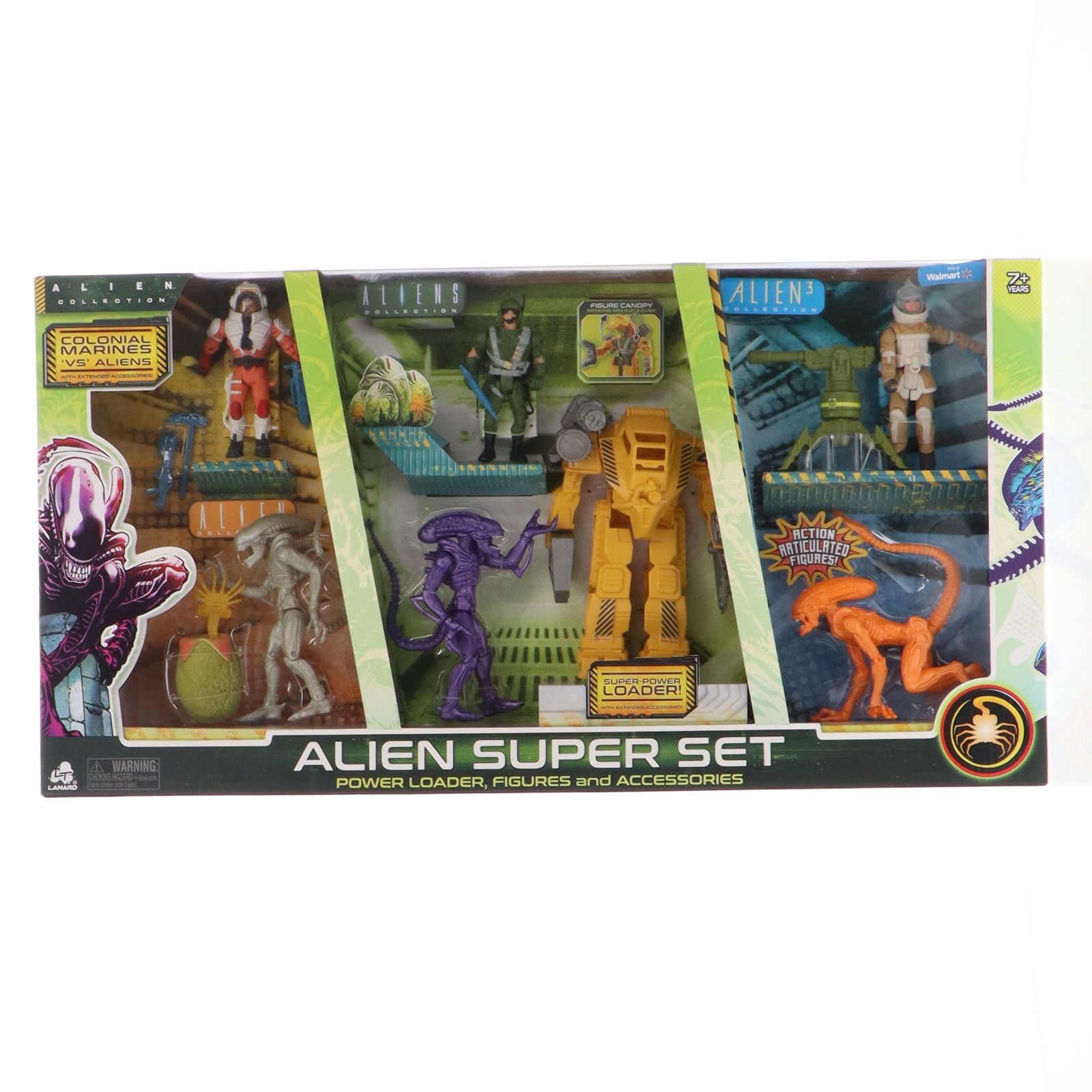 エイリアン 海外製 値下げ可 フィギュア セット 未使用 たくさん 送料込み ウォルマート限定 エイリアン スーパーセット パワーローダー