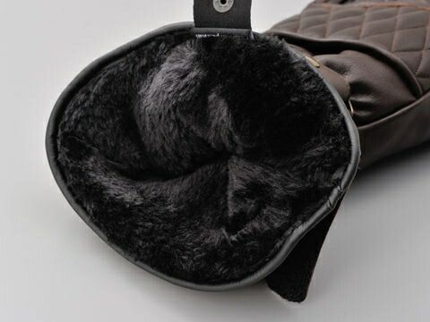 カウレザーロングウインターグローブ