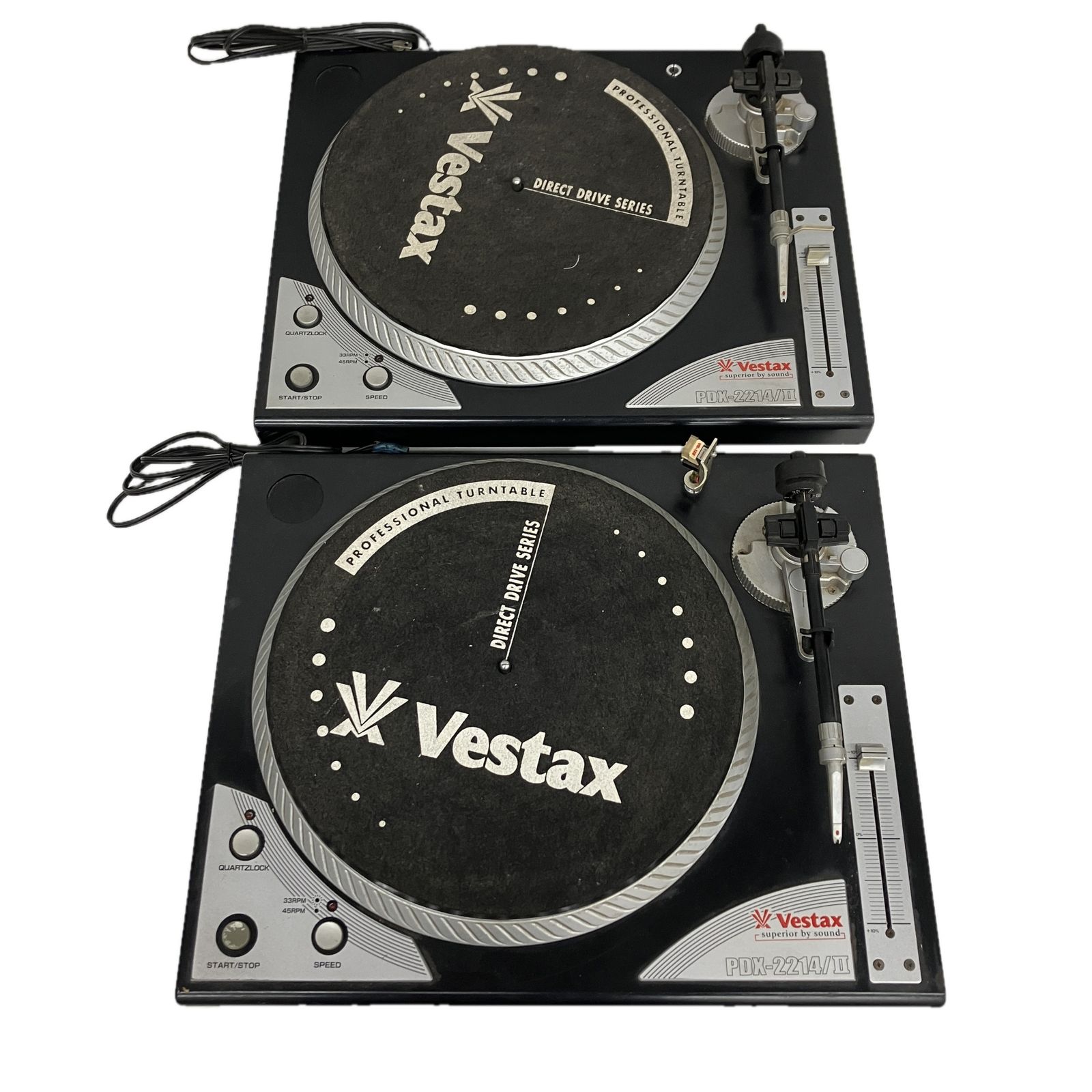 Vestax PDX-2214 II ターンテーブル 2個 Vestax PMC-06 Pro A ミキサーセット 音響機材 べスタックス S10586087