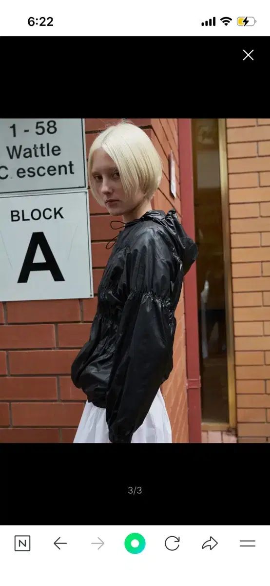 PESTO PESTO 麻 マウンテン シャーリング アウター ブラック