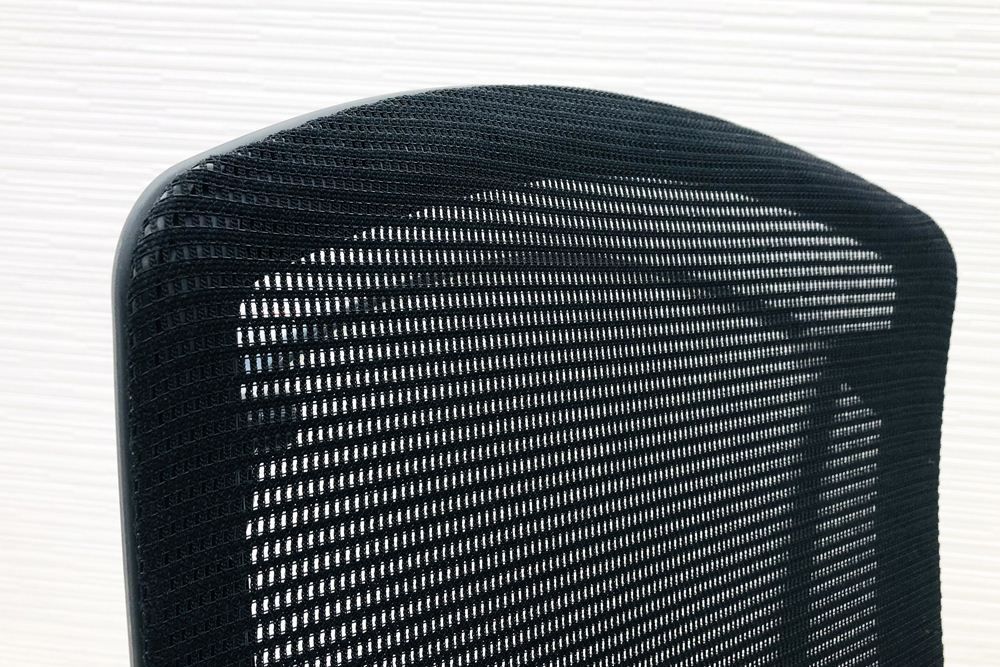 オカムラ コンテッサチェア Contessa 革 ポリッシュフレーム 可動肘 オフィス家具 チェア ブラック レザー A000003516 MARWIL-DEMENAGEMENTS_CH