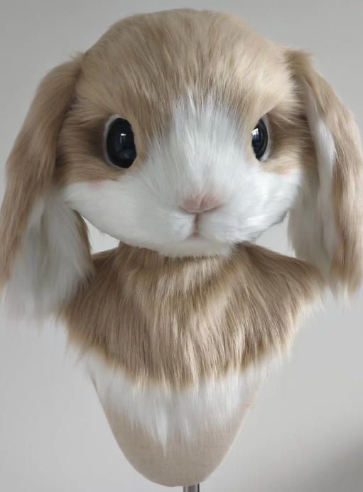 着ぐるみヘッド うさぎ NO.399 リアルスタイル 茶色 全頭ヘッド ケモノ ファースーツ ぬいぐるみ コスプレ コスチューム kigurumi WWW_SMP1DAWEKUDUS_SCH_ID