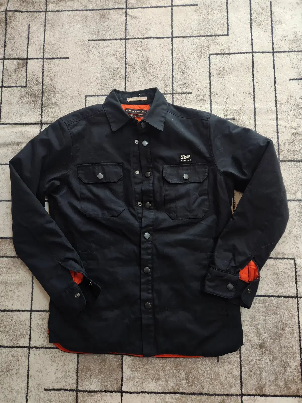 DEUS EX MACHINA デウスエクスマキナ ブラック ウォーク ジャケット サイズ M