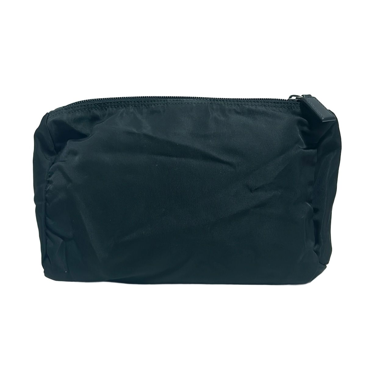 【極美品】PRADA プラダ　ポーチ　巾着　ナイロン　ブラック　レディース　ミニ ✨極美品✨PRADA プラダ ポーチ 巾着 ナイロン ブラック 黒 レディース