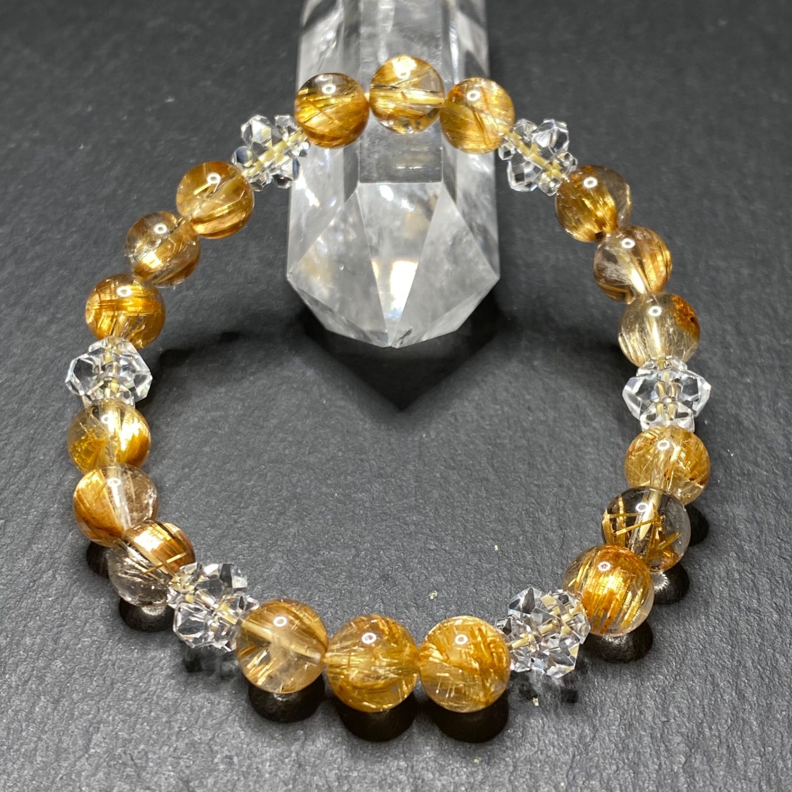 SAタイチンルチルクォーツ SA水晶