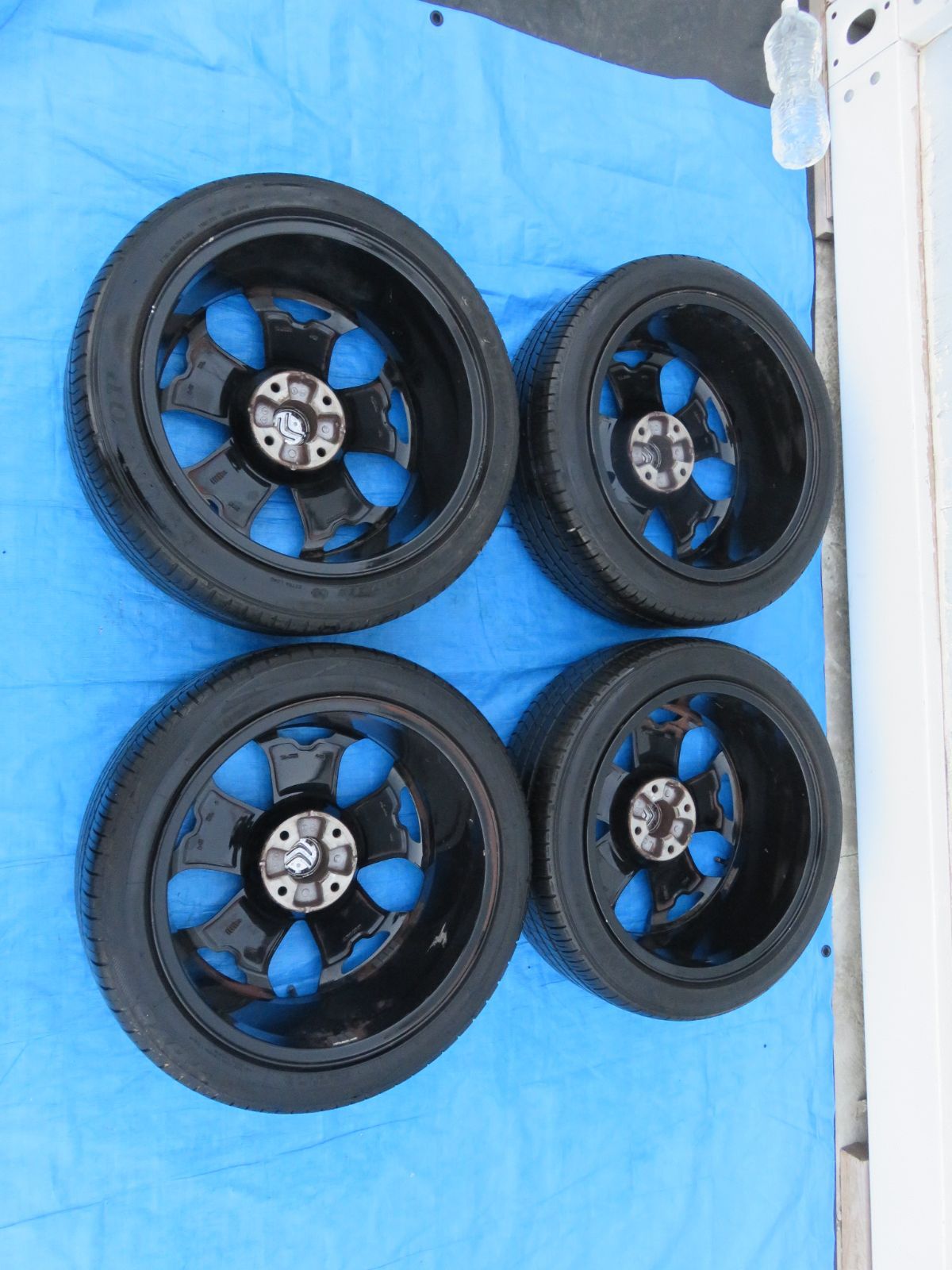  SFC 3164 シトロエン DS 3 17インチ 17 7 J 25 4穴 PCD 108 ホイールタイヤ 205 45 R 2020年製 ４本セット 17インチ タイヤ ホイールセット