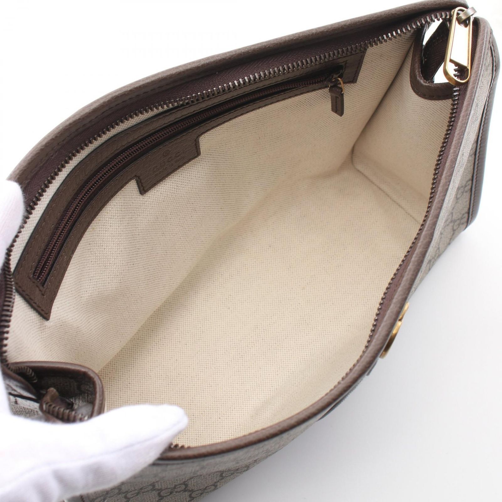 GUCCI グッチ オフディア GGスプリーム ポーチ DECORATOM_COM_BR