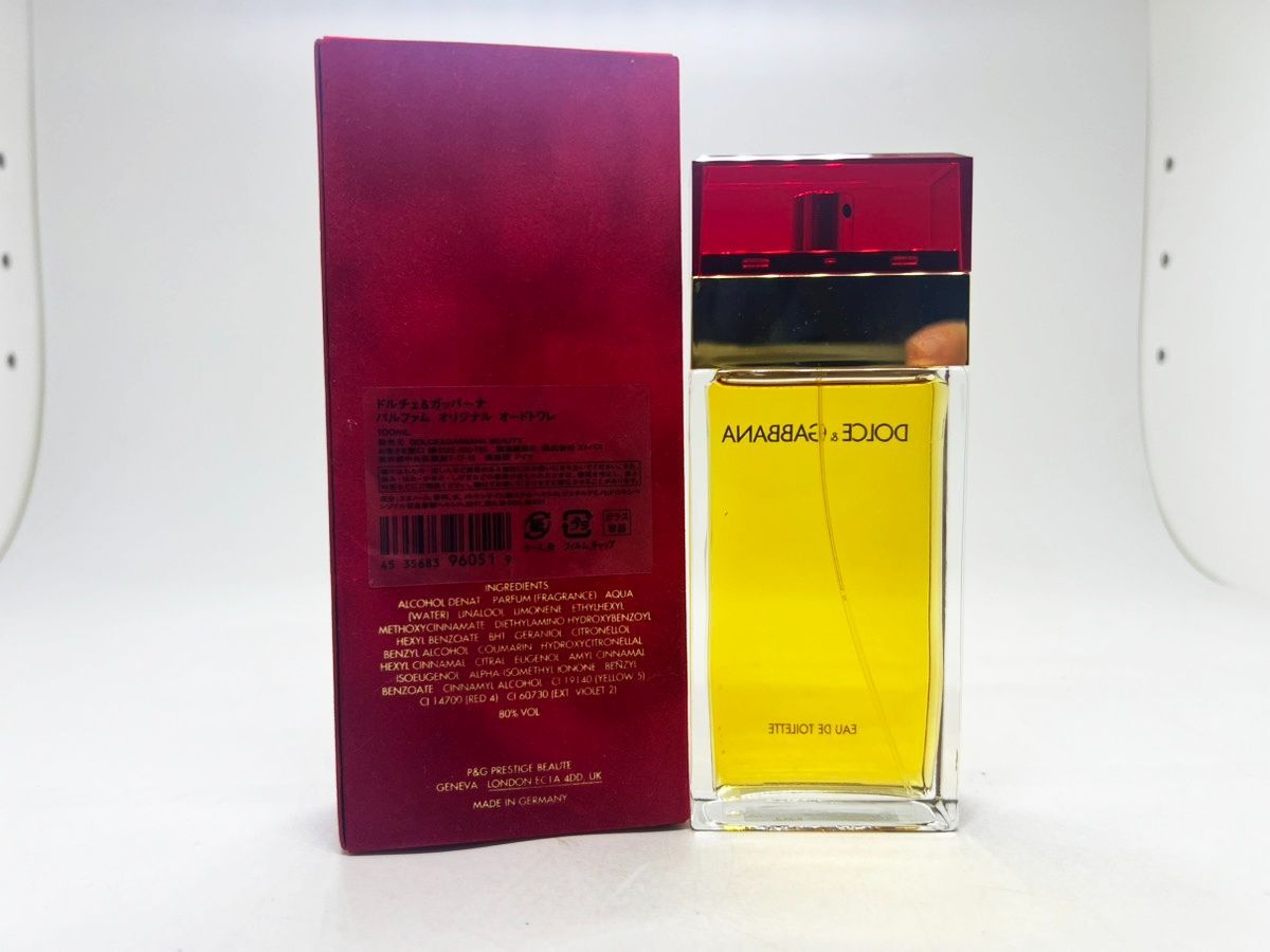 DOLCE GABBANA EAU DE D G ドルチェ ガッバーナ 100 ml 香水