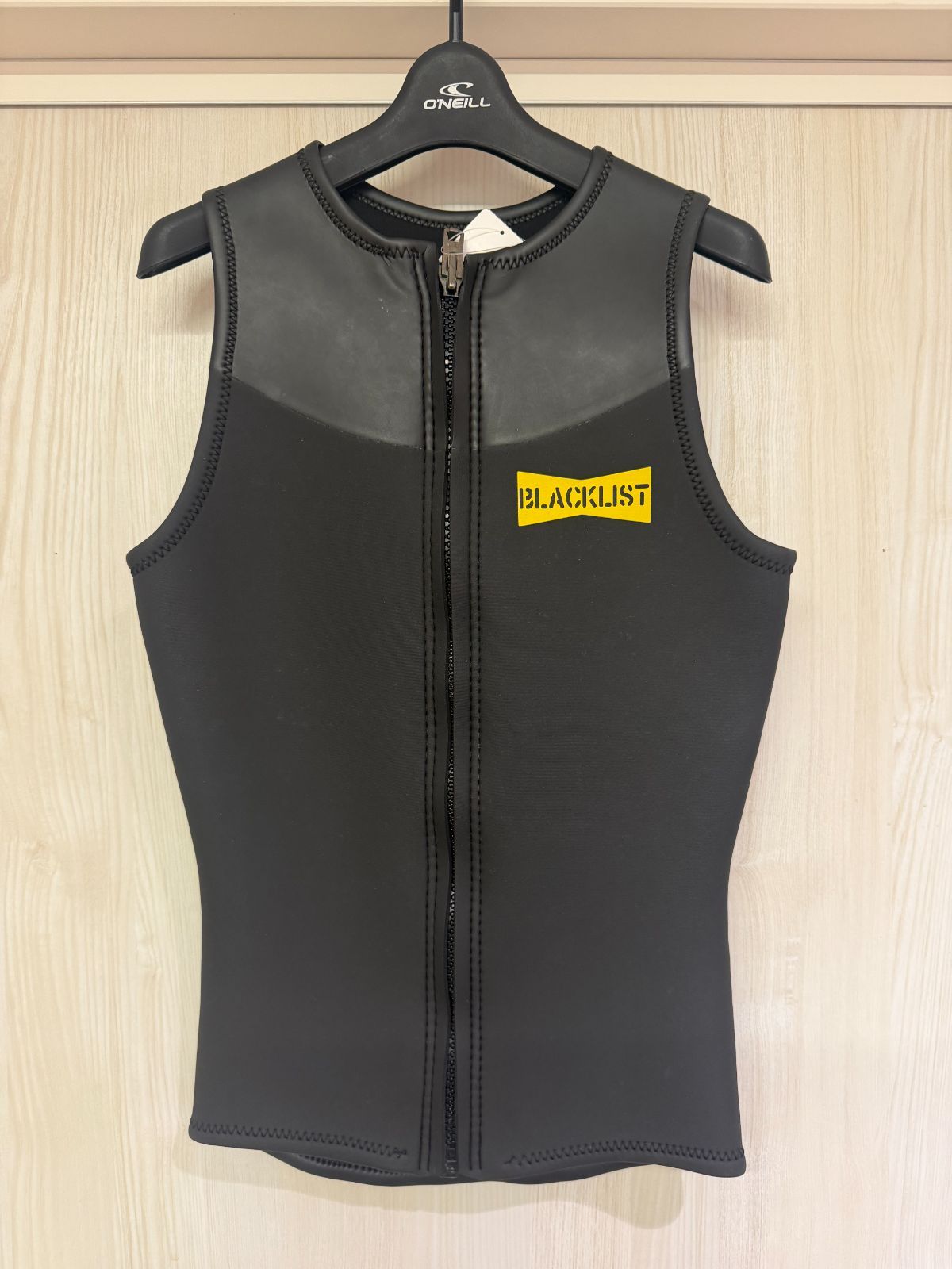 ウェットスーツ Hurley BLACK LIST フロントジップベスト XL