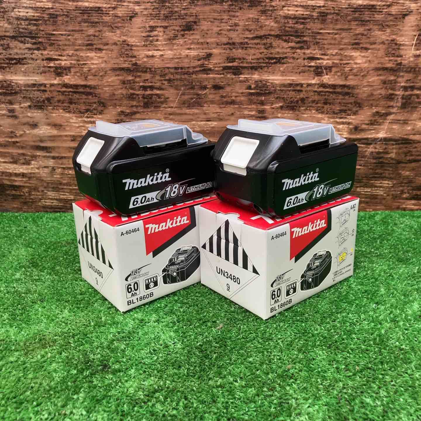 ☆中古美品 マキタ Makita 18V 6.0Ahバッテリー2個付き TD170DRGXB インパクトドライバーフルセット☆ マキタ(makita) リチウムイオンバッテリー 18V⁄6.0Ah BL1860B 2個