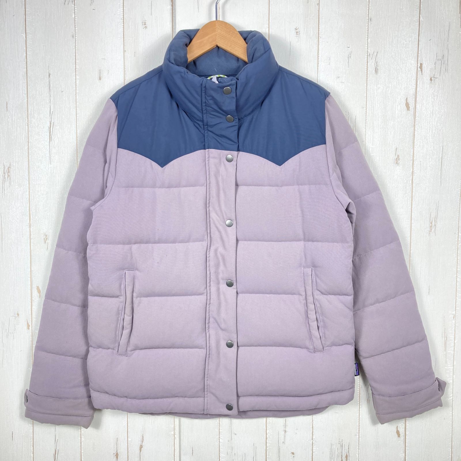 Women s ネイビー系 2015 Patagonia パタゴニア ビビー ダウンジャケット RSTP 600 FPトレーサブルダウン ダウン ウェア トップス アウター ジャケット ダウンインサレーション z 00053