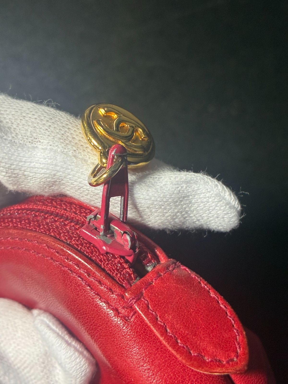 ラムスキン ポーチ