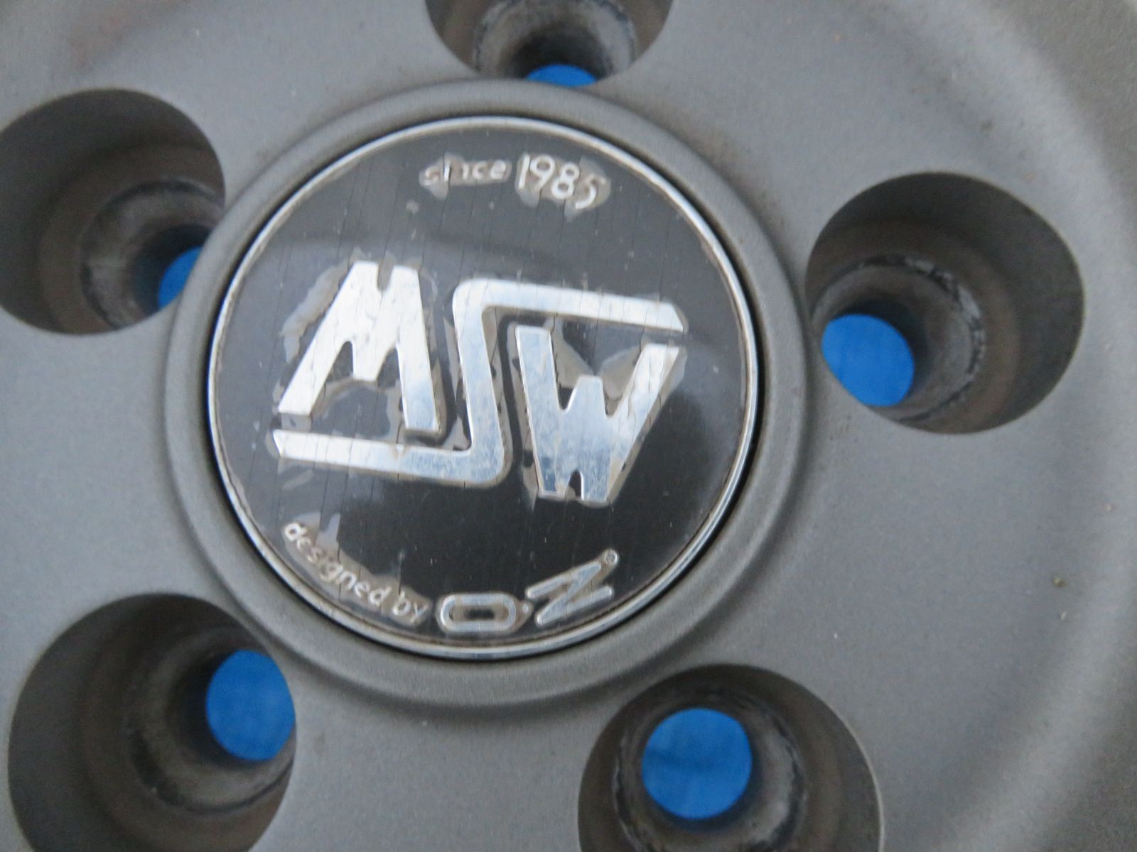 SFC 3165 OZ オーゼット MSW 85 17インチ 17 7 J 50 5穴 PCD 108 ホイールタイヤ 225 R ４本セット フォード クーガ