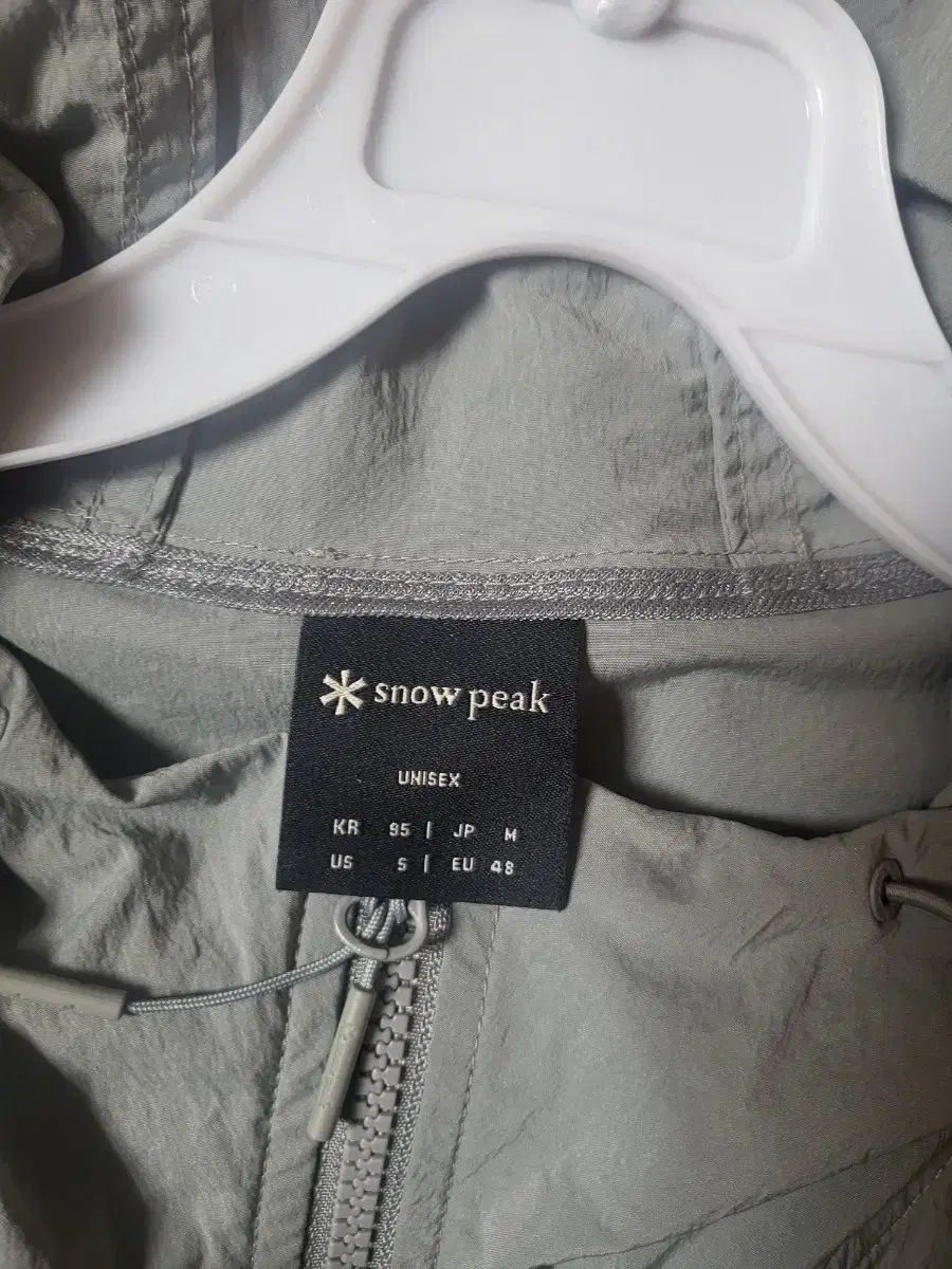 スノーピーク フード ウィンドブレーカー ジャケット