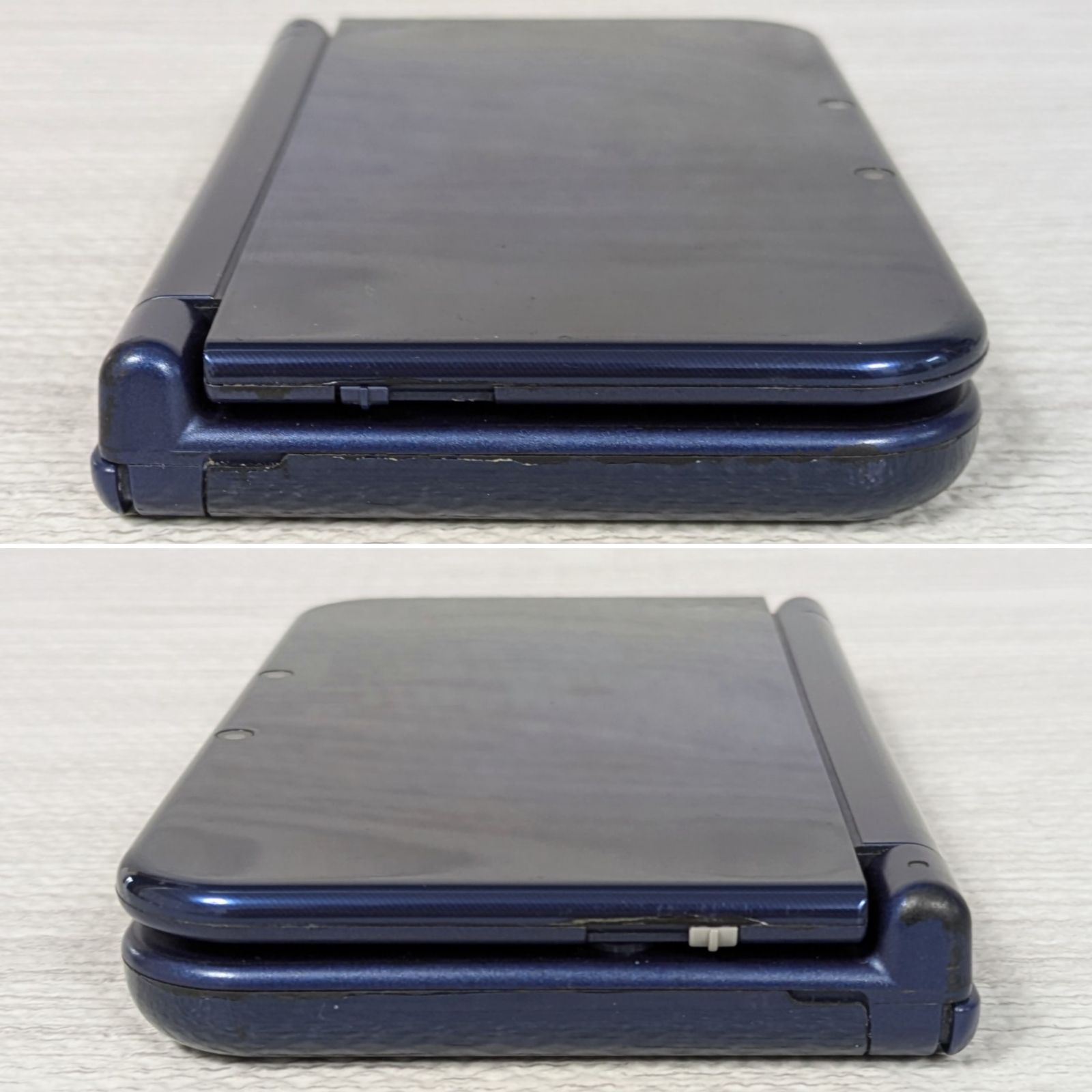 任天堂 Nintendo NEW 3DS LL RED-001 メタリックブルー 取扱説明書 動作 ニンテンドー ボタン反応あり ジャンク品 UP786_INFO