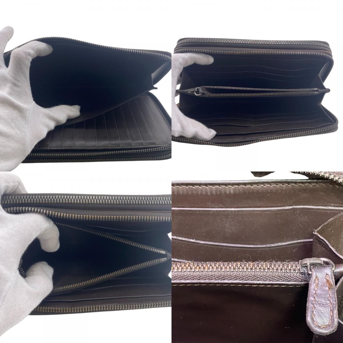 Berlutiベルルッティ ダブルジップオーガナイザー カリグラフィ