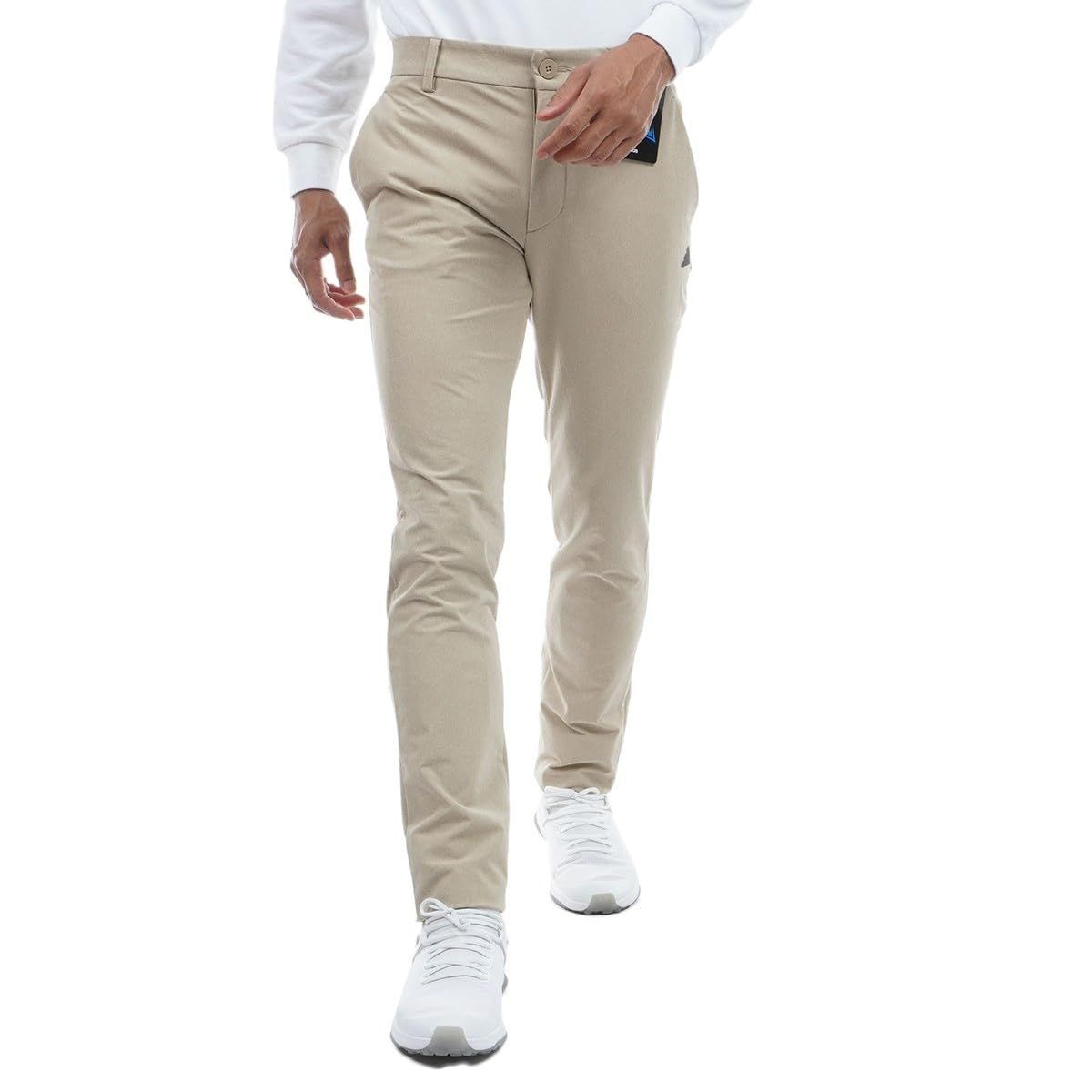 [アディダスゴルフ] ゴルフパンツ WIND.RDY EX STRETCH ACTIVE 撥水 フルレングスパンツ メンズ ヘンプ [ヘンプ] [76]