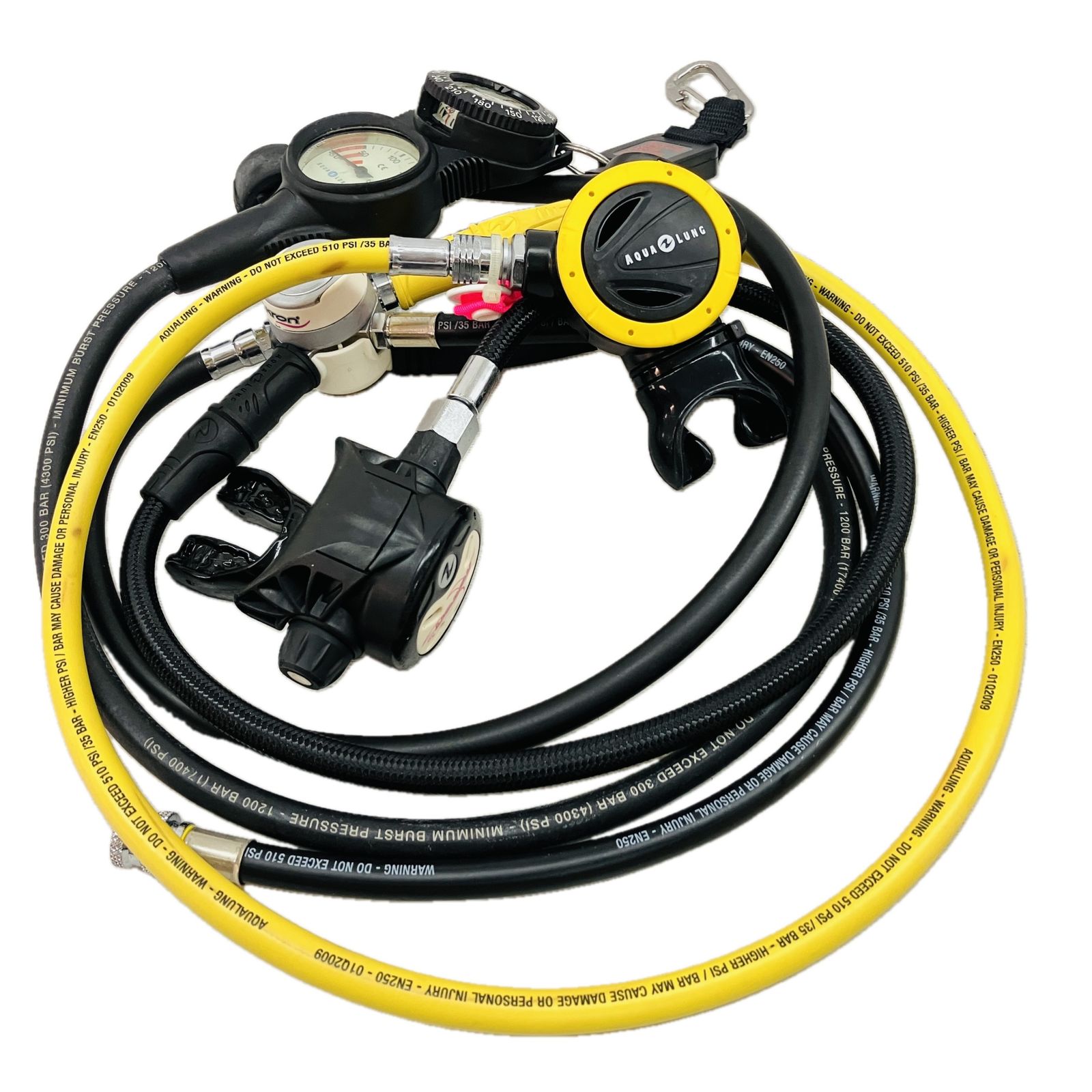 AQUALUNG mikron マイクロン レギュレーター オクトパス アクアラング ダイビング用品 現状品 ジャンク C10588809