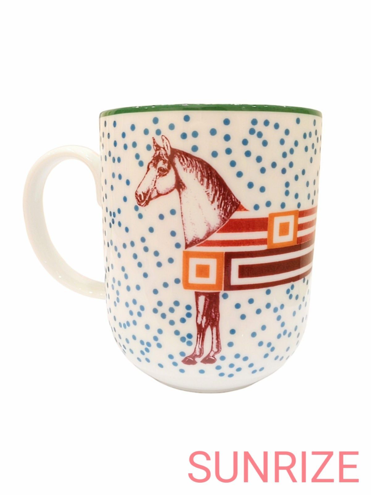 HERMES エルメス イポモビル マグカップ 馬 ホース K1331