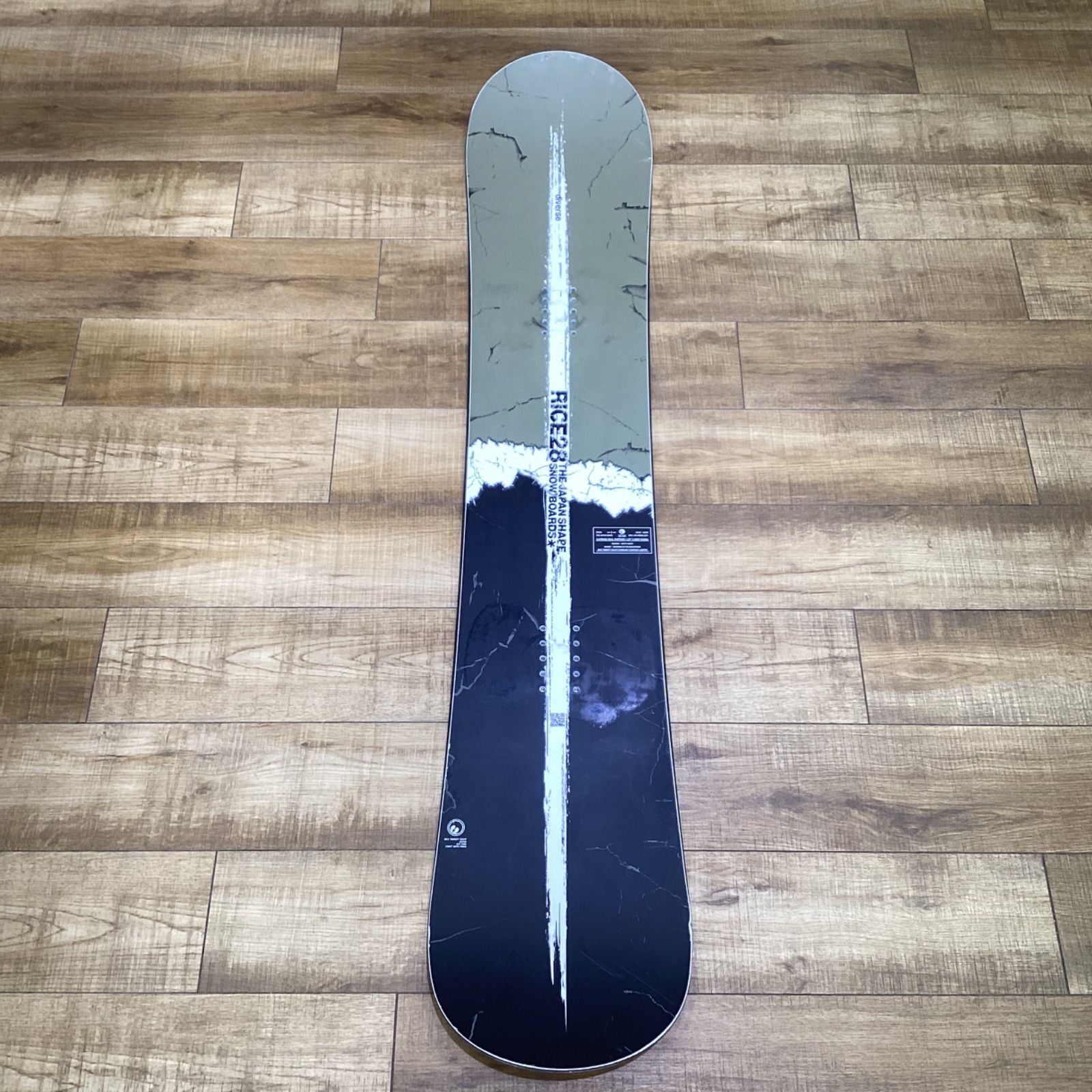 スノーボード RICE28 DIVERSE 157cm 22-23 RICE28(ﾗｲｽﾄｩｴﾝﾃｨｰｴｲﾄ) / DIVERSE [148cm 150cm 152cm 154cm