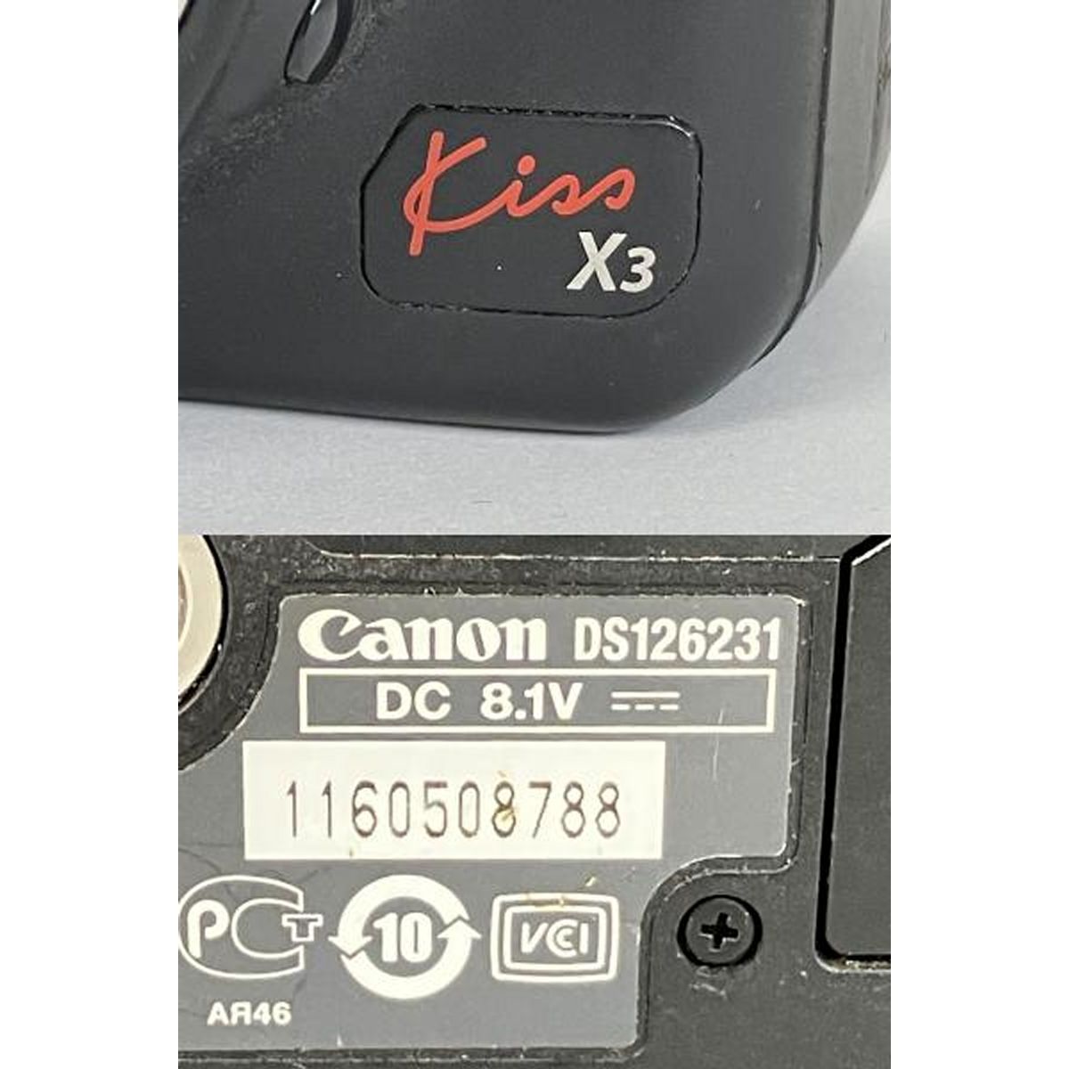 Canon EOS Kiss X3 一眼デジタル カメラ ボディ バッテリー欠品