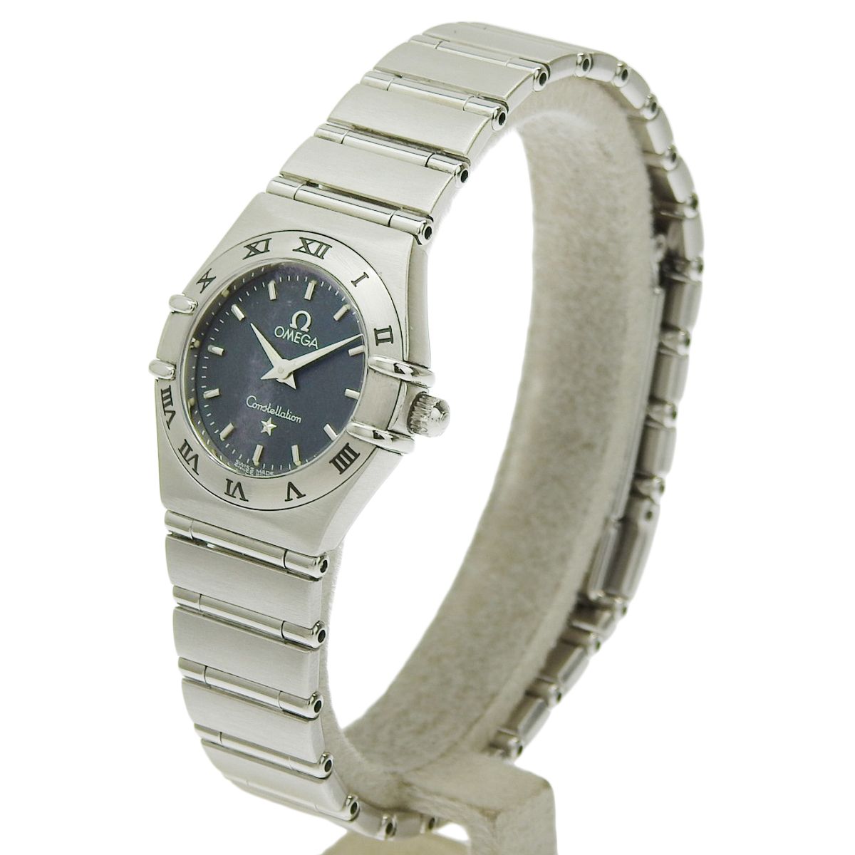 保証書付 オメガ コンステレーション ミニ 1562.40 SS クオーツ レディース 40802155270 アラモード
